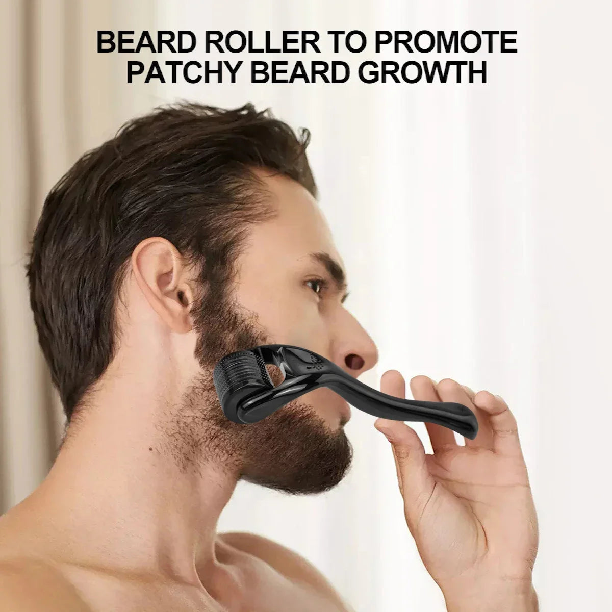 Derma Roller for Beard and Facial Hair Growth 540 Needles-4